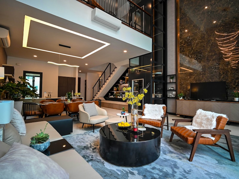 Edifício residencial moderno representando apartamentos