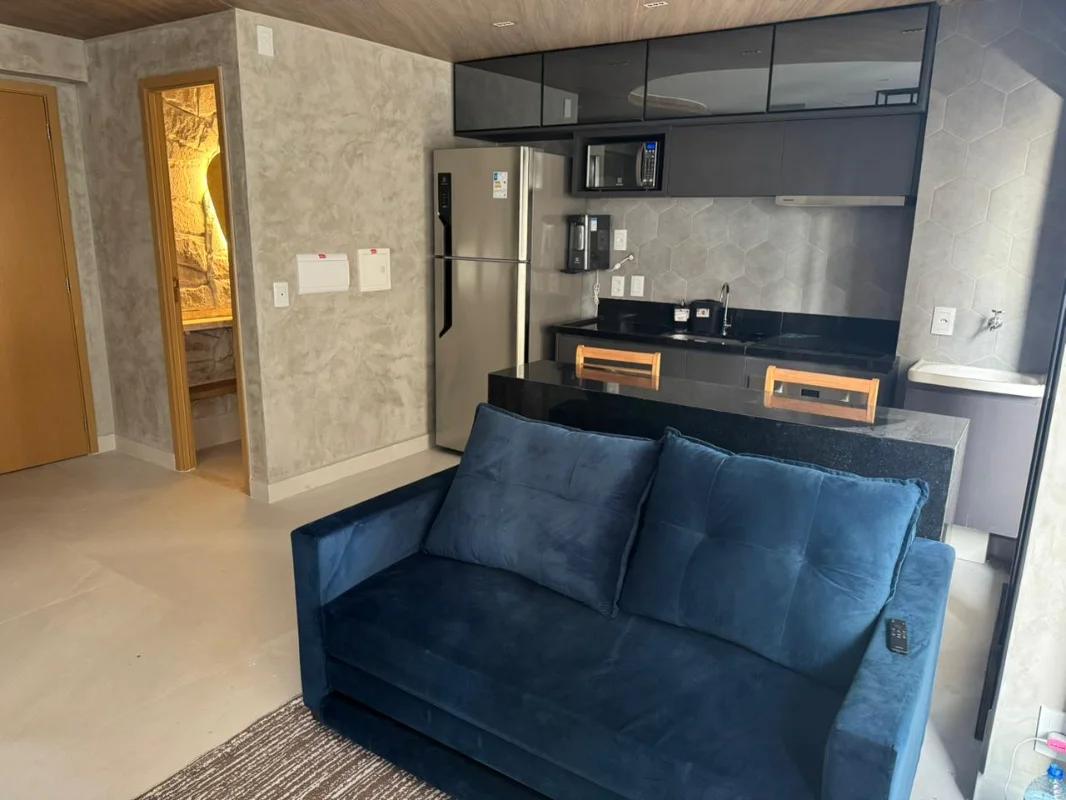 Fachada do Apartamento Tipo Studio Areião Mobiliado