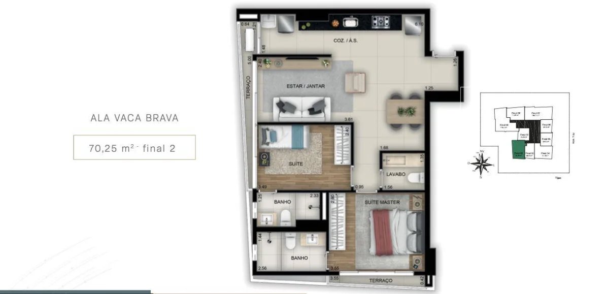 Apartamento à Venda no Setor Bueno - Imagem 1