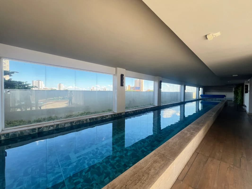 Fachada do Apartamento Mobiliado no Kingdom com 487m² | 4 suítes