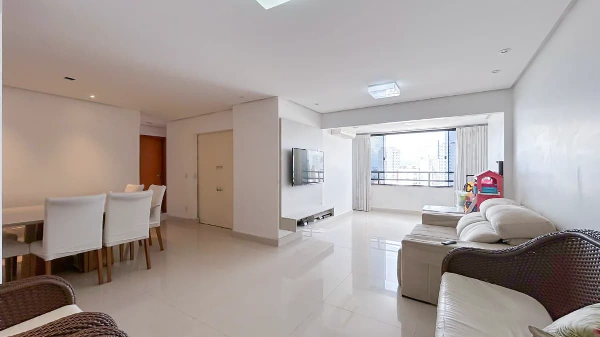 Fachada do Apartamento Zeneida Resende | 105m² e 3 Quartos | Setor Bueno