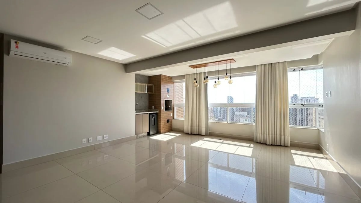 Apartamento à Venda no Planet, Setor Bueno | 122m², 3 Suítes e Andar Alto - Imagem 1