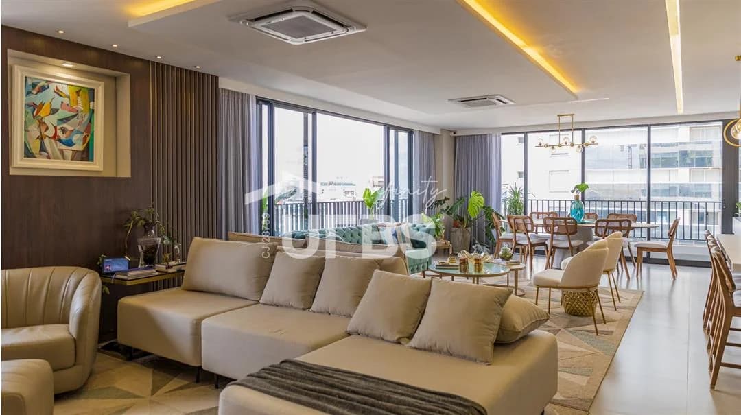 Fachada do Apartamento Mobiliado no Setor Marista | Opus Araguaya, 182m²
