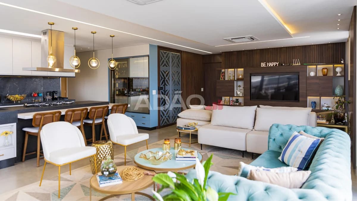 Fachada do Apartamento Mobiliado no Opus Araguaya | 182m² e 3 Suítes no Setor Marista