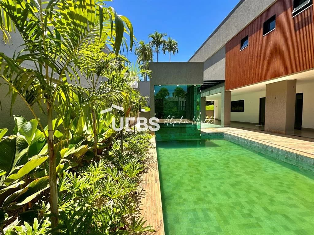 Fachada do Casa no Alphaville Ipês | 544m² | 5 Suítes | Automação