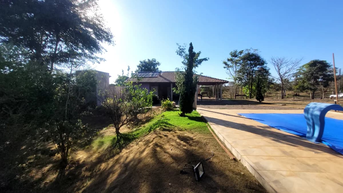 Fachada do Chácara no Condomínio Pouso Alto | 1.600m² | Ouro Verde de Goiás
