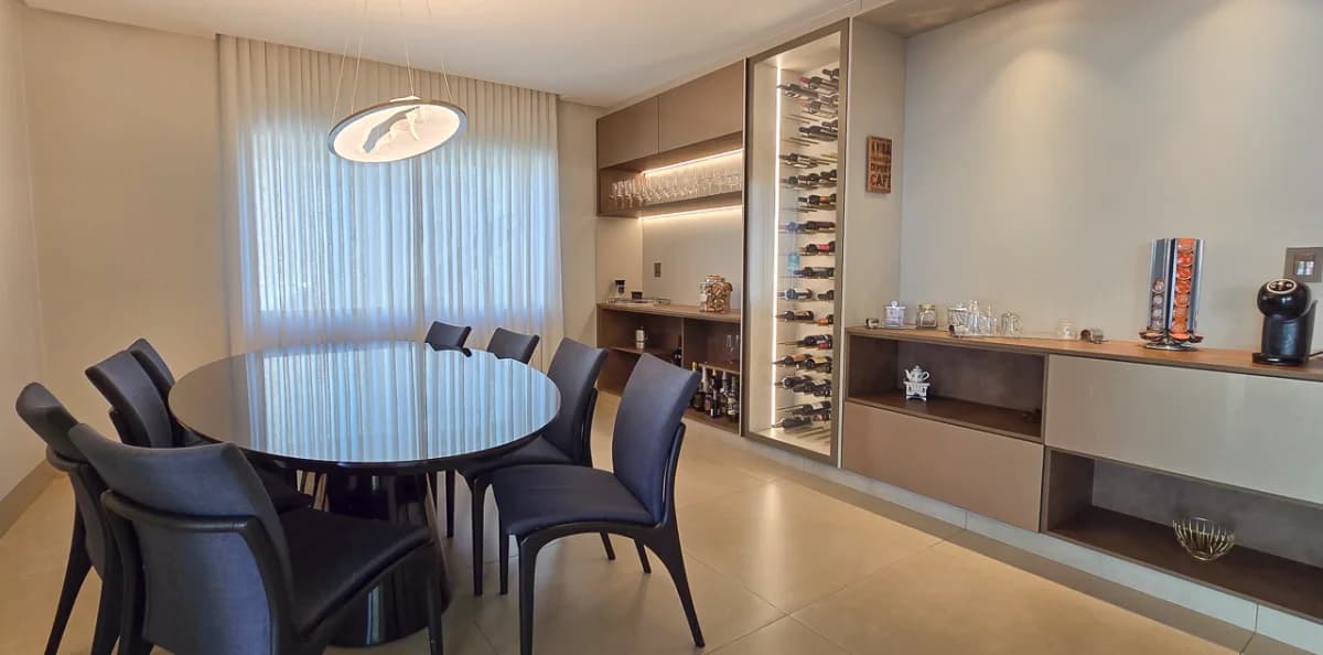 Fachada do Casa Condomínio Jardins Mônaco | 385 m² | 5 Suítes | Piscina