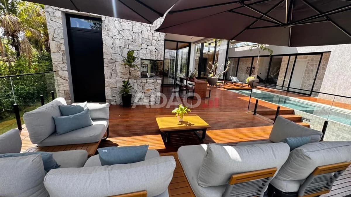 Fachada do Casa Mobiliada no Aldeia do Vale | 446m² | 5 Quartos | Terreno 1.579m²