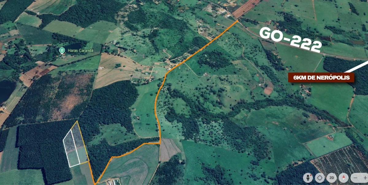 Chácara à Venda de 24.000m² em Nerópolis - Imagem 1