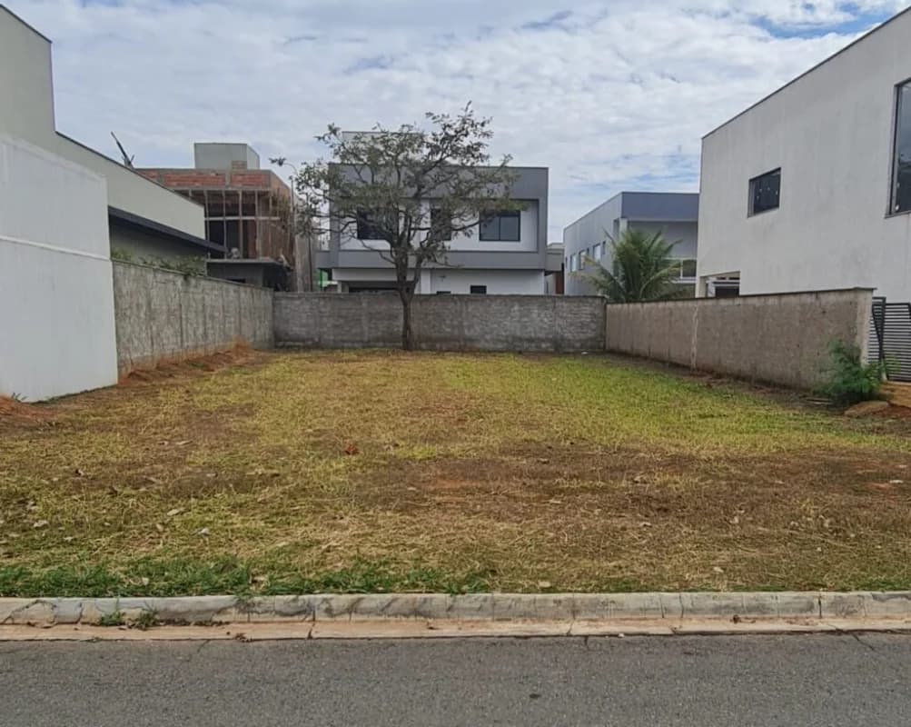 Fachada do Lote no Portal do Sol Green | 406m² | Pronto para Construir
