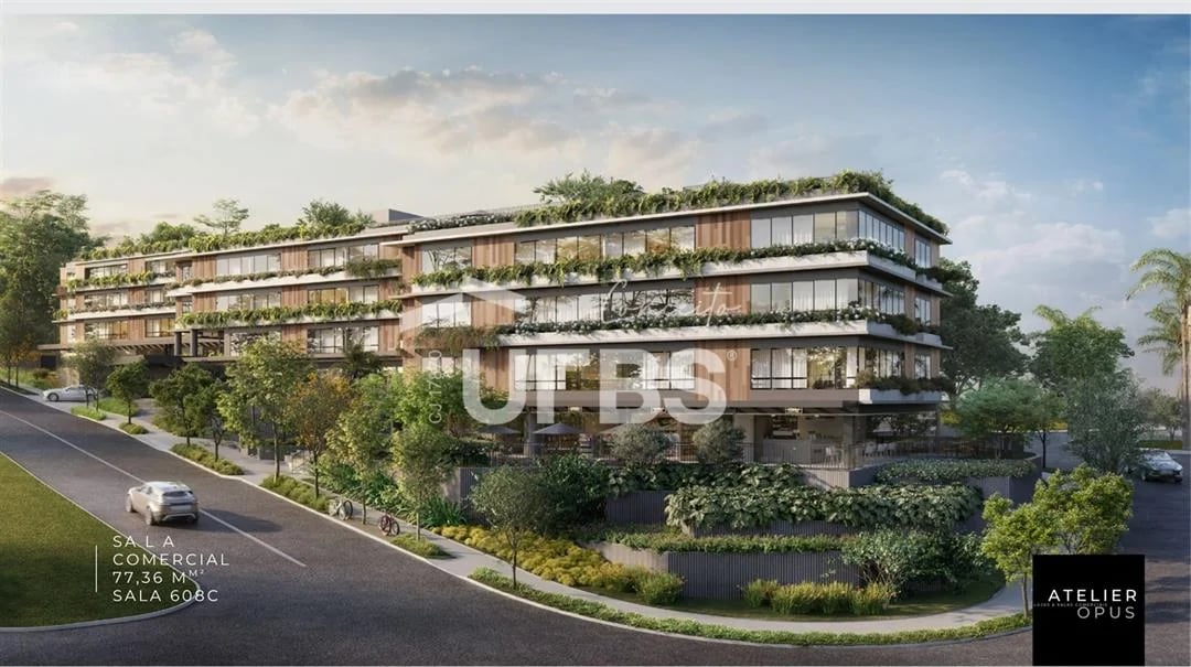 Sala Comercial no Atelier Opus - 77 m² - Imagem 1
